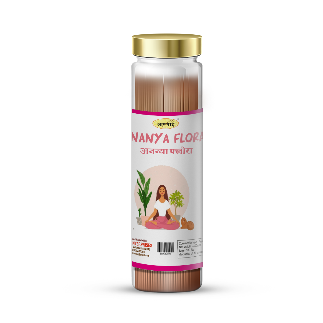 Ananya Flora Premium Pet Jar Agarbatti
